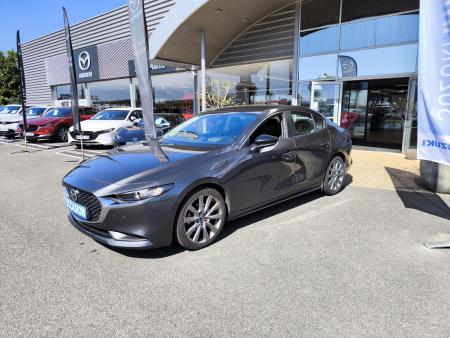 MAZDA Mazda3 Berline 2.0L SKYACTIV-G M Hybrid 122 ch BVA6 Inspiration - Véhicule Occasion - Océane Auto MAZDA Mazda3 Berline 2.0L SKYACTIV-G M Hybrid 122 ch BVA6 Inspiration - Véhicule Occasion Océane Auto